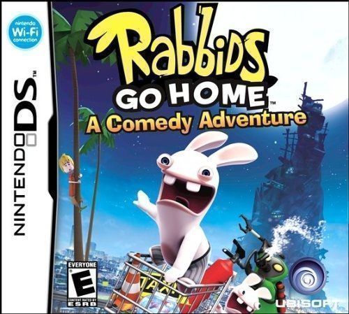 Rabbids Go Home - A Comedy Adventure (USA) Game Cover
